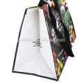 promotion opp laminated pp woven shopping tote packing bag